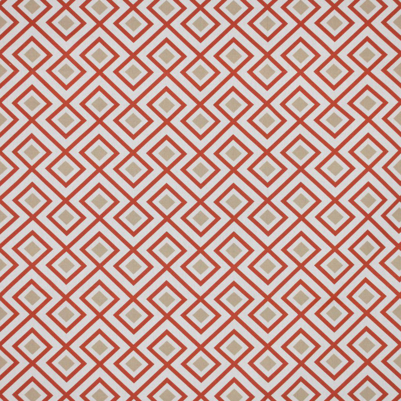Suite Optic Diamond 100% Cotton Fabric, Melon