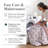 Southshore Fine Linens Merry Manor Full/Queen Christmas 3-Piece Duvet Cover Set, Ultra Soft Microfiber, 1 Duvet Cover & 2 Standard Shams, Hidden Zipper & Corner Ties-135746091