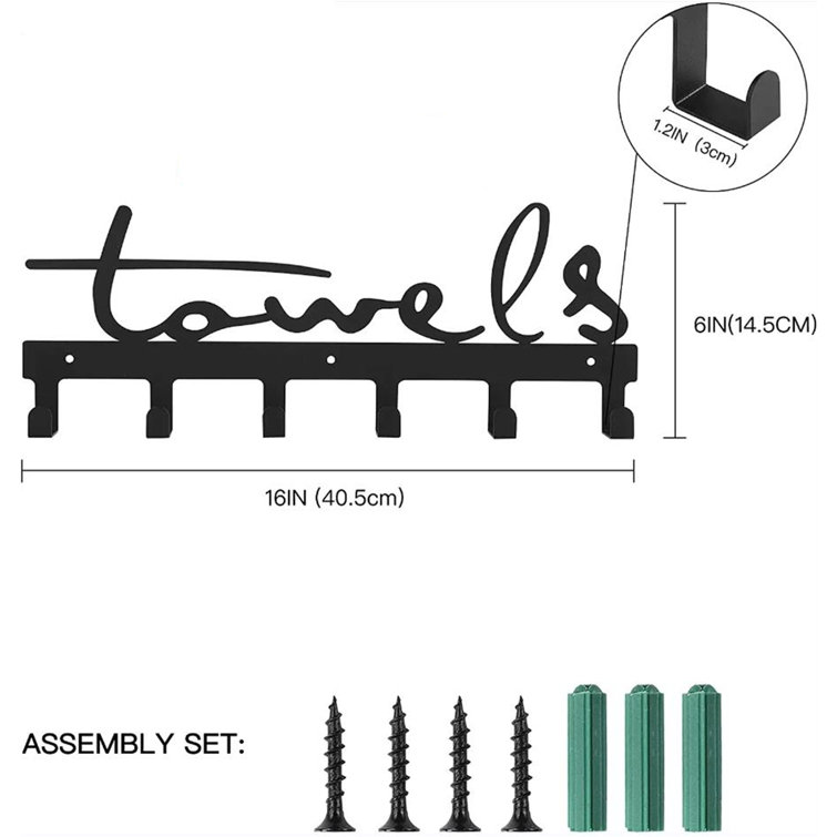 QIANXING wwy-1005004696949151 Wall Mount Towel Hook