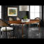 Norris Oval Walnut Wood Dining Table
