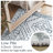 Kevontre Chenille Mashine Washable Vintage Indoor Arae Rug with Non-Slip Backing for Bedroom Living Room Kitchen Entryway-1998541590