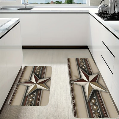 Tapis de cuisine Western Star 2 pièces