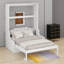 Grand lit escamotable avec coussin-1028880344