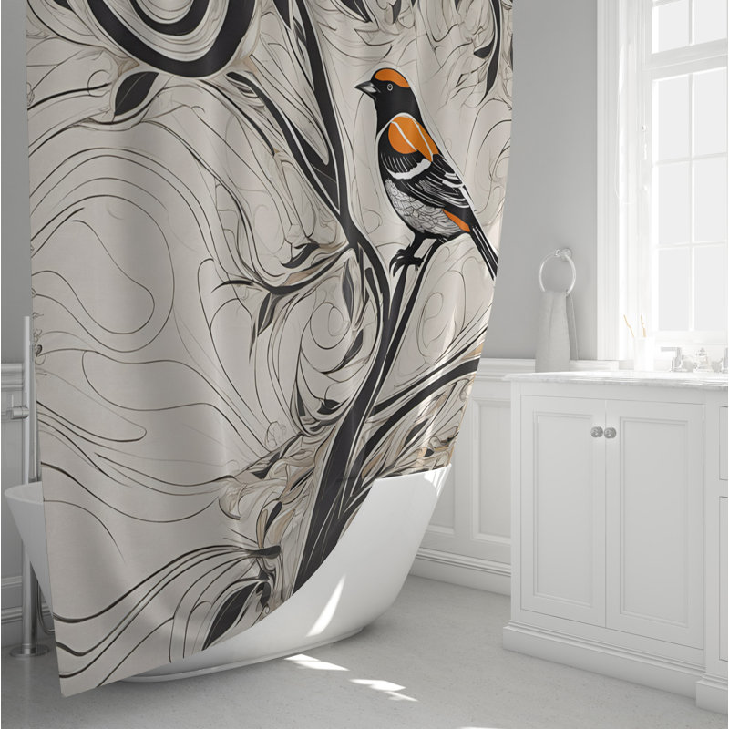 Rideau de douche Gothenburg, L 70 po x H 83 po