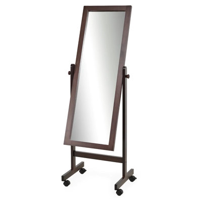 Janujan Wood Floor Mirror