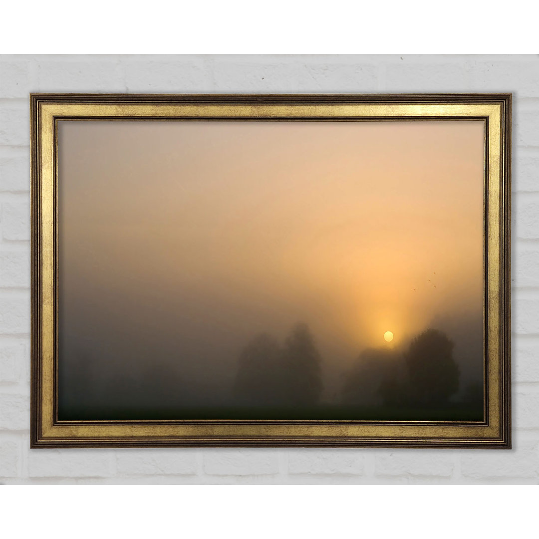 Foggy Day - Einzelner Bilderrahmen Kunstdrucke