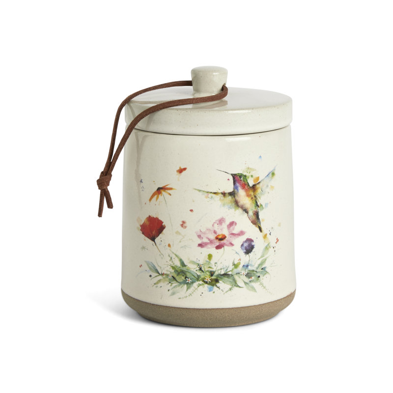Peewee Collection Wildflowers Candle With Lid - 7.5Oz