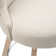 Arleine Swivel Upholstered Counter Stool with Solid Wood Frame
