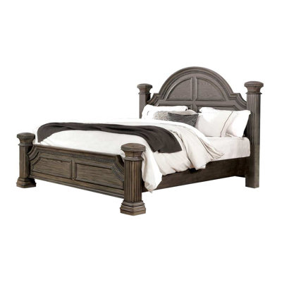 Cal.King Bed, Gray