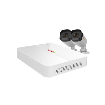 Home Imports Système de surveillance 4 canaux 1 To Emporium Ultra HD