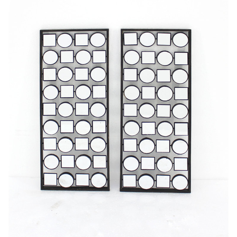 Industrial Abstract Wall Decor on Metal