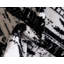 Tapis blanc / noir à motif géométrique Hewan-2033742287