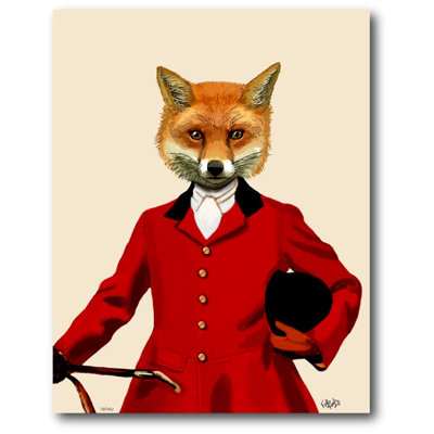 " Fox Hunter Portrait "