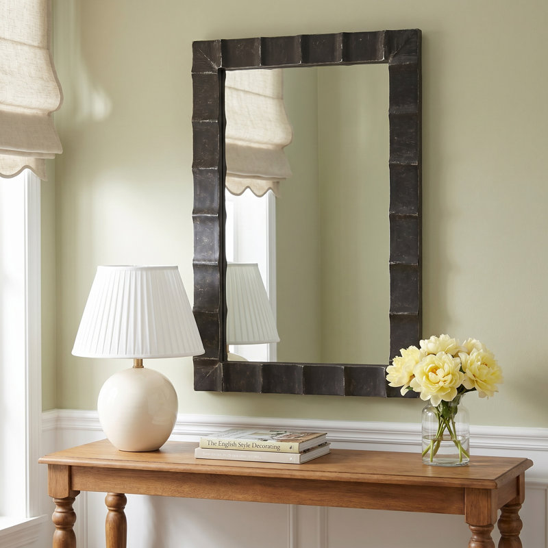 Ceram Metal Arch Wall Mirror