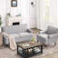 Chaise d'appoint moderne Mid Century