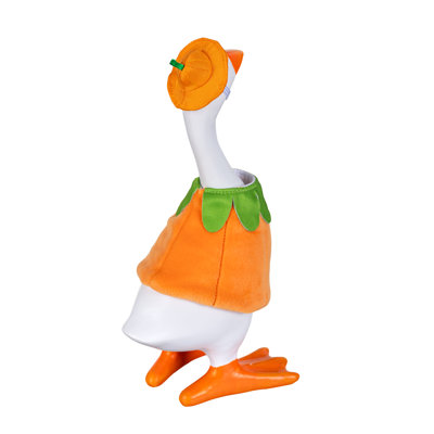 Hillside Pasture Table Decor Fabric Gordy Goose Accessory Set, Pumpkin