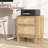 18.9''w Natural Rattan 2-drawer Nightstand