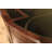 Walnut Kidney Shaped Desk With Leather Top