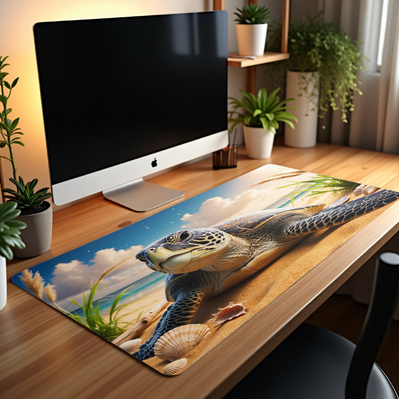 Polyester Desk Pad, 23.6x13.8