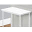Table d'appoint, côté, bout, étroit, petit, 2 niveaux, salon, chambre à coucher