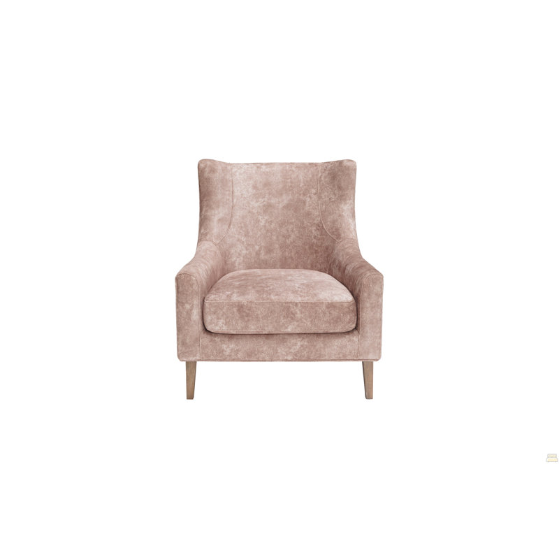 Fauteuil d'appoint à dossier haut
