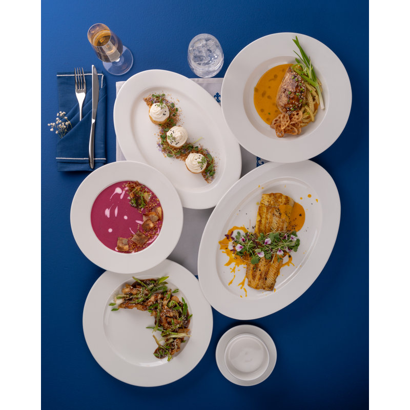 Assiette creuse en porcelaine ORBA Premium, 10.23