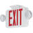 Thermoplastic Surface-Mounted LED Emergency Exit Combo Sign-17890236