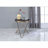 Huckell Glass Top End Table-25766522