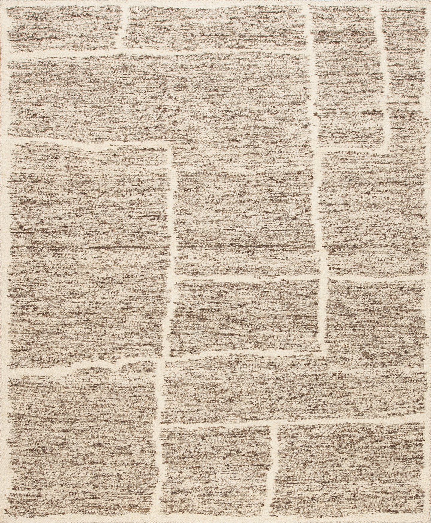 Samad Rugs Rectangle Santa Fe Los Alamos Wool Area Rug in Earth/Natural ...