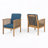 Casa Acacia Club Chair Mp2(Set Of 2)-1326270667-1326270666