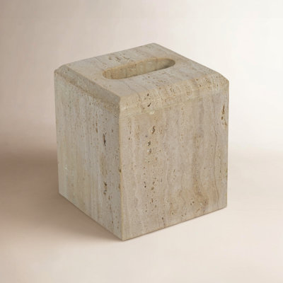 Austin Wolak Marble Tissue Box Cover