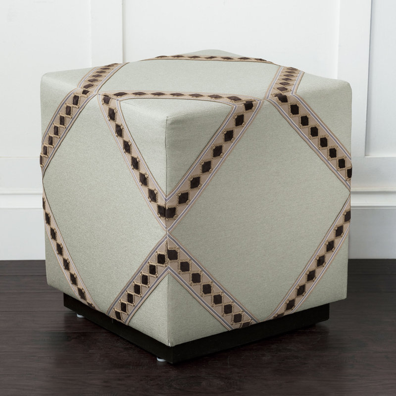 Steeplechaser Square Ottoman