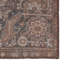 Machine Washable Minita Floral Power Loom Polyester Area Rug in Brown/Tan-68309354