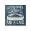 "Stupell Industries Love & Lake", art mural sur toile par Laura Marshall-91322132-91322135