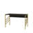 Ricka Modern Writing Desk With Metal Legs-1060174976