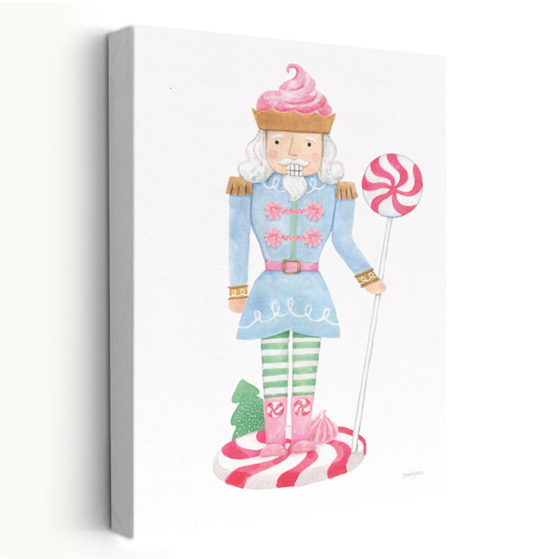 Casse-noisette Boulangerie IV, candie bleue contemporaine, H 36 po x l 24 po