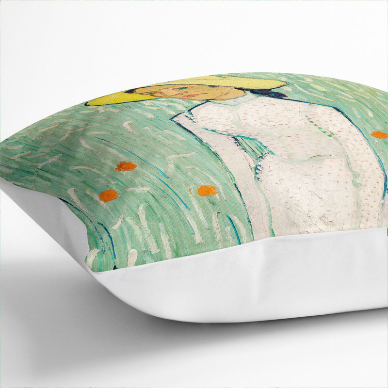 Square Cushion, 55cm H x 55cm W x 20cm D, White