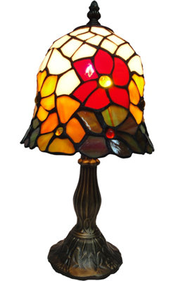 Lampe fantaisie 14" tiffany Delfin