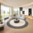 Semi-circular curved shaped movable corner sofa-103558355