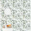 Papier peint botanique vert à peler et coller