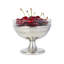 Dessert Dish with Glass