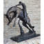 Sculpture Bronco Twister Cowboy