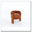 Fauteuil d'appoint moderne, fauteuil d'appoint contemporain en tissu Boucle-1899999510