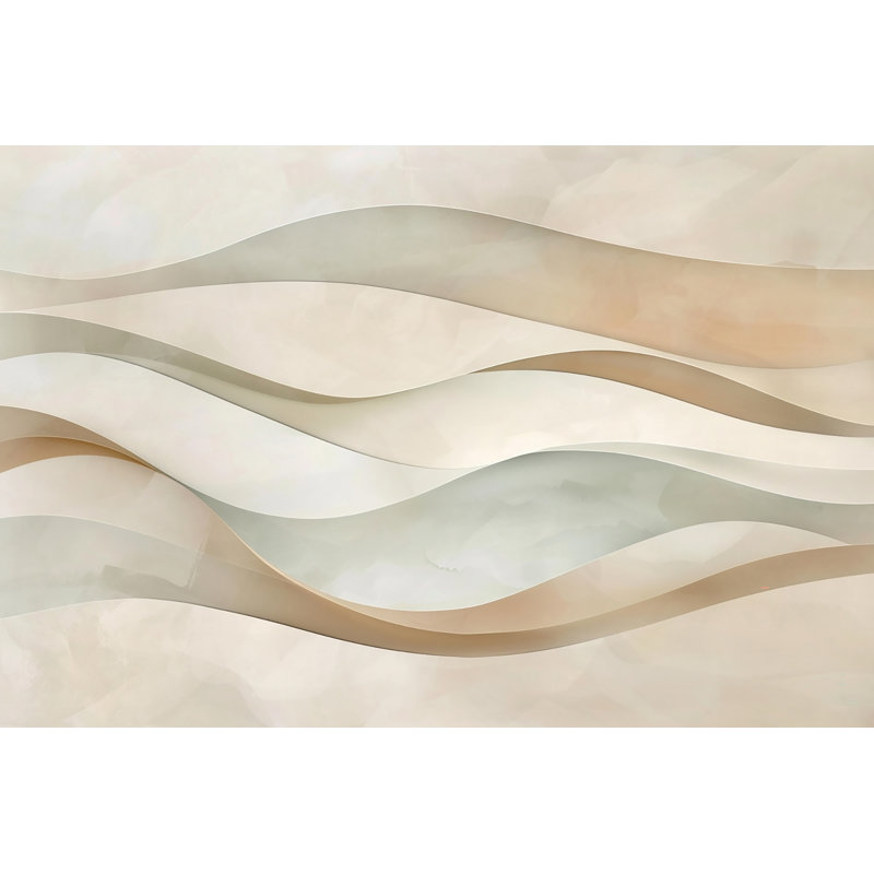 Art mural sur toile sauge Drift, H 16 po x l 24 po x P 1,5 po