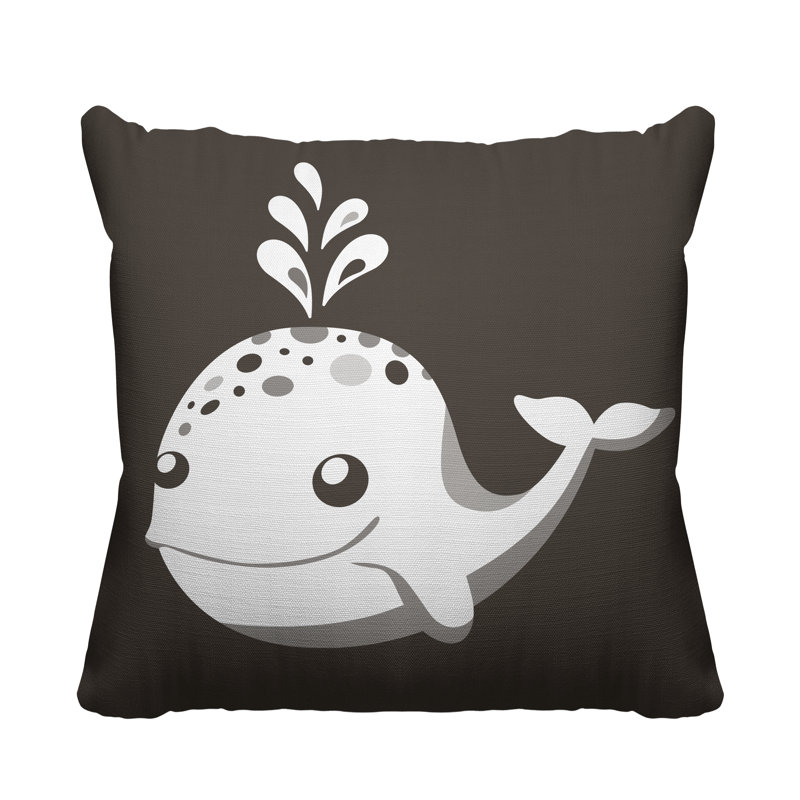Coussin Whally, L 15 po x H 15 po, Taupe