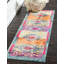 Tapis mauve / orange Jahanna-704991638