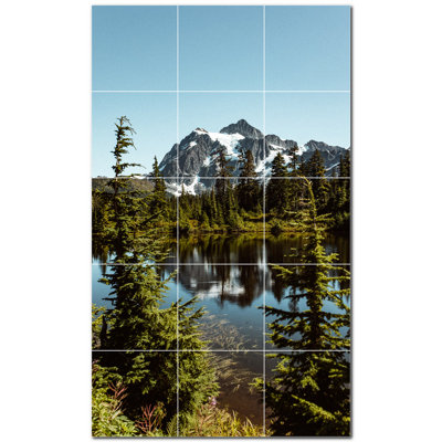 6'' x 6'' Satin Ceramic Decorative Mural
