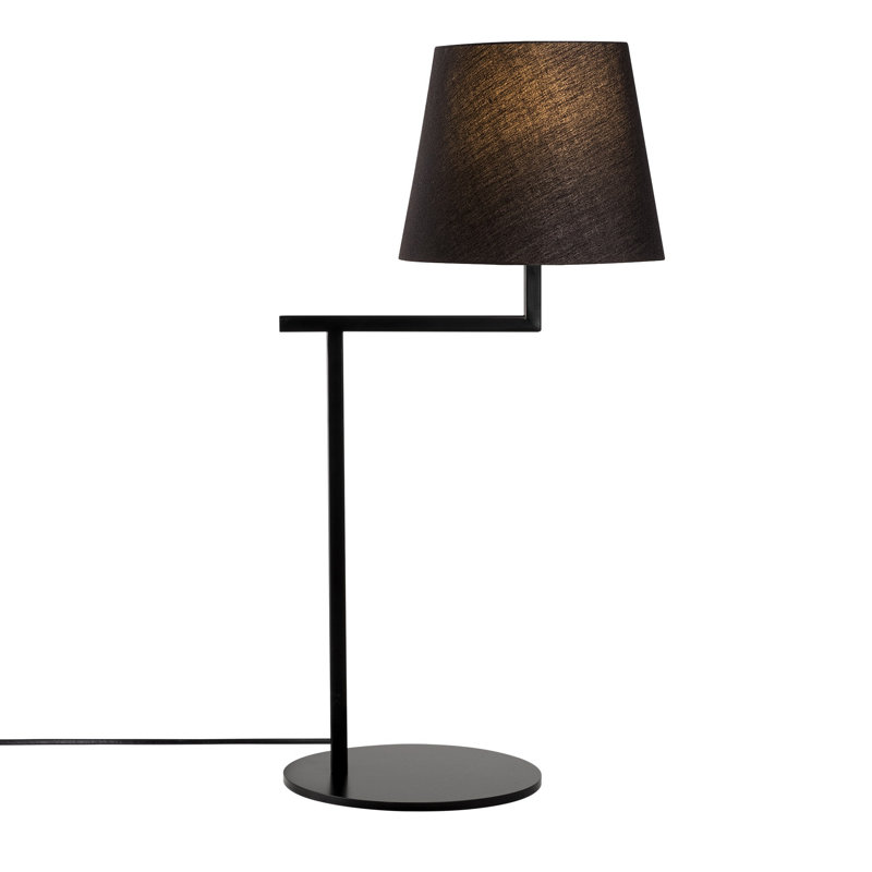Lampe de table noire 19,69 po Ellesmere
