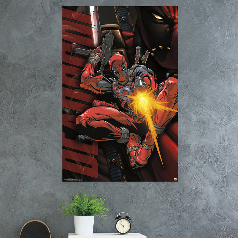 Impression sur papier deadpool-jump