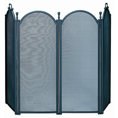 Kost 4 Panel Steel Fireplace Screen